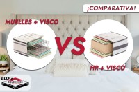 Muelles + Visco vs. HR + Visco: ¿Cuál es el colchón ideal para tu descanso?